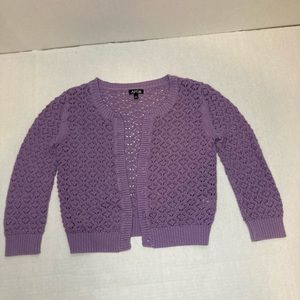Apt.9 purple cardigan